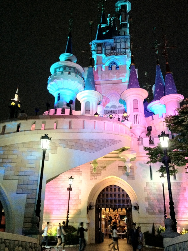Night View of Lotte World - awesomely beautiful
